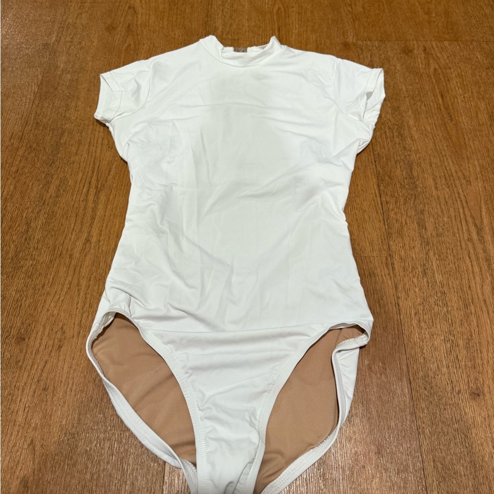 White leotard🤍🤍